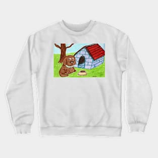 Happy Puppy Crewneck Sweatshirt